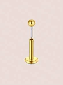 1PC 16G Đẩy Vào Nhẫn Mũi Không Lông Mày Đinh Tán Môi Labret Trang Sức Đinh Mũi Phẳng Mặt Sau UV Bạc Vàng Thép Không Gỉ Sụn Helix Tragus Hoa Tai Cho Phụ Nữ Thanh 6mm Kim Cương 2mm 3mm 4mm - Nhiều màu - Xem 8