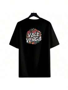 Vale Verga Women's Black Cotton T-Shirt - 黑色 - 查看 2
