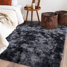Soft Shag Rugs For Bedroom, Black And Grey Fluffy Shaggy Rugs For Living Room, Luxury Modern Plush Carpet Girls Boys Room Dorm Indoor Home Decor, Upgrade Non-Slip - Dark Gray - View 6