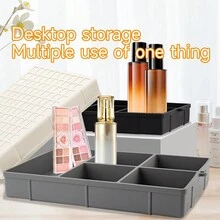 A Multifunctional Silicone Compartment Platter That Can Bbe Used To Pack Cheese, Desserts, Salads, Snacks, Sushi, Hotpot, Etc., With A Total Of 5 Compartments