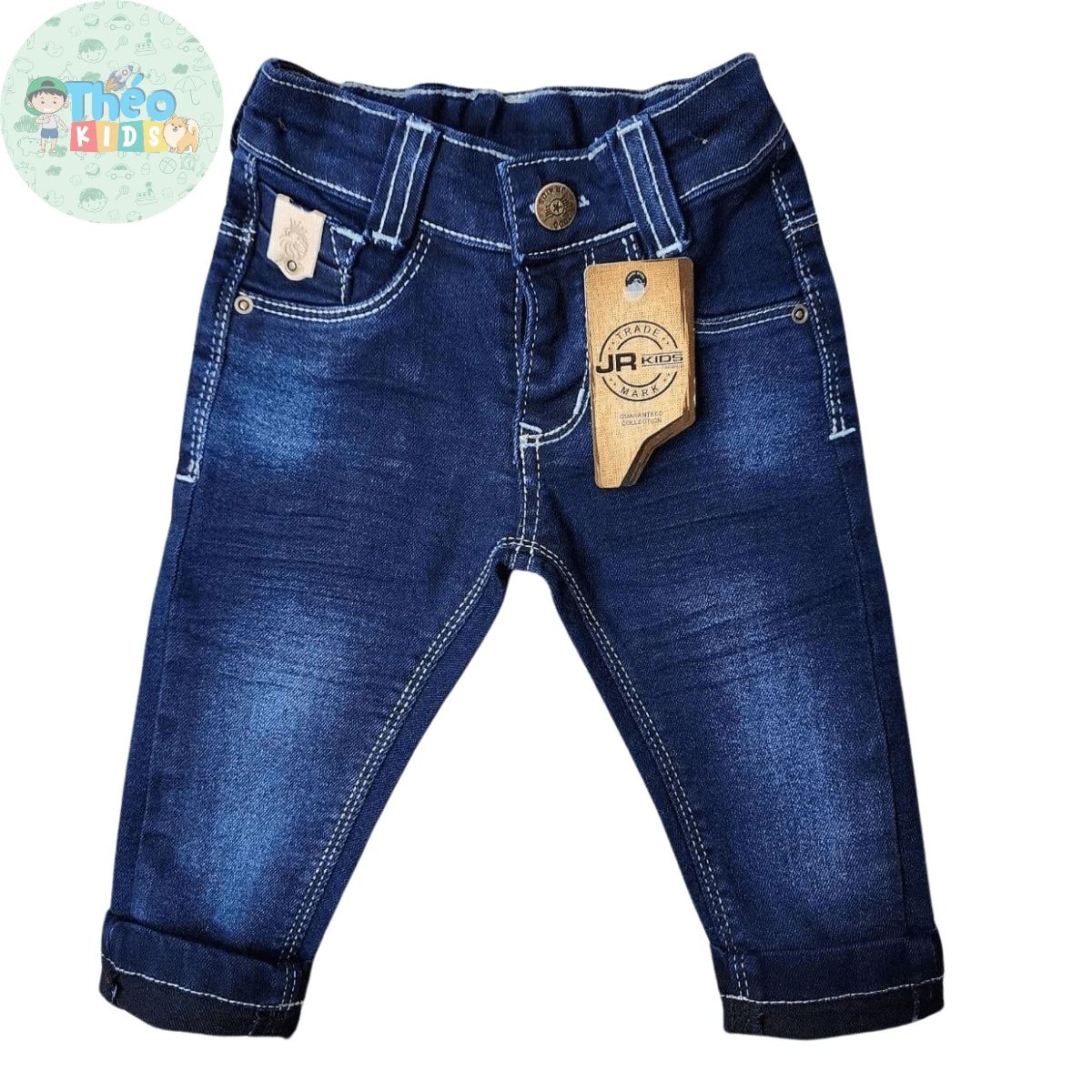 Baby Boys Denim - Màu xanh bụi bặm - Xem 1