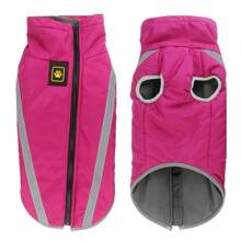 1 件亮色防水保暖反光狗夹克，适合小型和大型犬，适合寒冷季节、秋冬季户外玩耍、散步和训练 - 彩色 - 查看 26