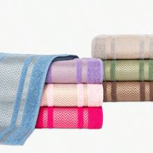 Large Thick Bath Towel Luxury Line Bali Plush 100% Cotton - 70x1.40m - Xám - Xem 3