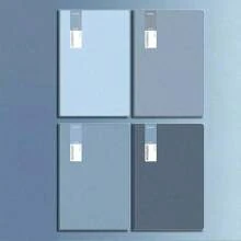 4pcs/1pc 有多种款式的A5和B5书供您选择，包括四本套装和一本套装，网格和有线的。购买前请仔细检查。