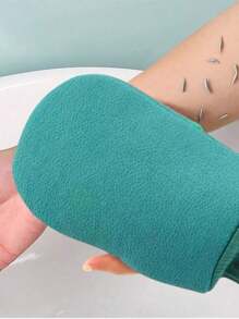 1 件装沐浴去角质身体清洁磨砂手套搓死皮手套沐浴身体刷毛巾 SPA 泡沫身体按摩家居浴室装饰秋季装饰返校