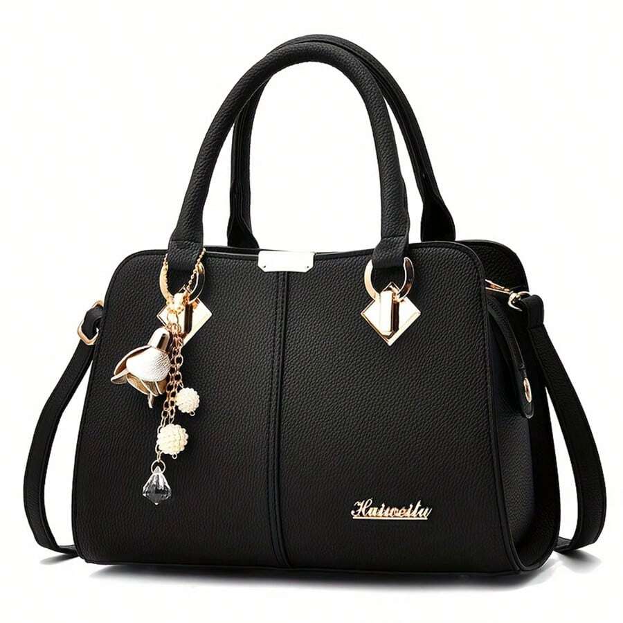 Small Purses And Handbags For Women Ladies Fashion Crossbody Bag Teenage Girls Top Handle Satchel Shoulder Bags Small Totes Bags - 黑色 - 查看 1