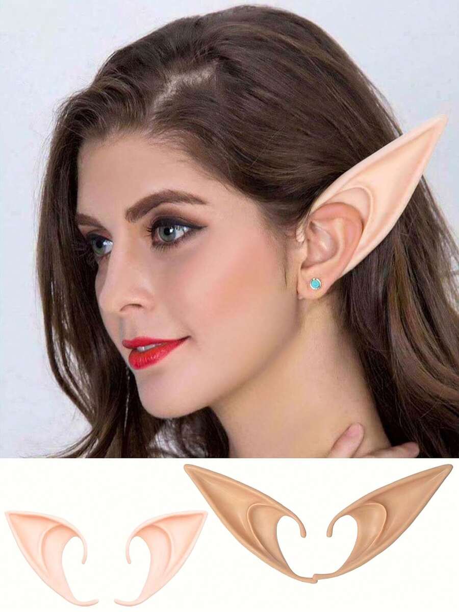 Trang trí Giáng sinh Tai thiên thần Giáng sinh, Tai, Đạo cụ tiệc hóa trang, Đạo cụ hóa trang, Phụ kiện trang phục trang điểm Giáng sinh - Nhiều màu - Xem 1