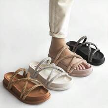 Raissa Flat Sandal - 駝色 - 查看 6