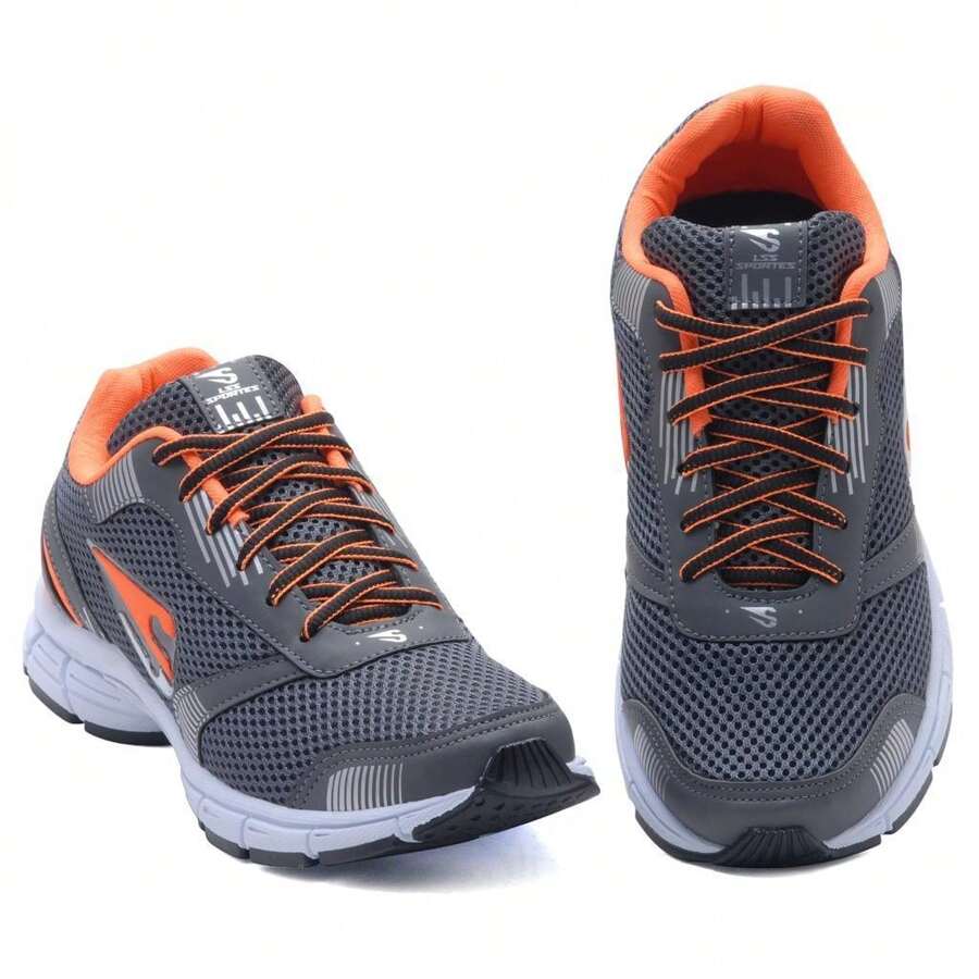 MIZZ LSS ORIGINAL MEN'S SPORTY SNEAKERS - 石墨色/橙色 - 查看 1