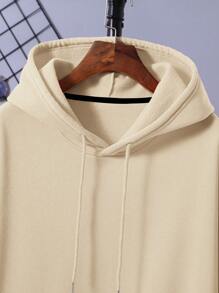 Custom Printed Pocket Design Long Sleeve Funny Hoodie Sweatshirt For Plus Size Men, DNM01