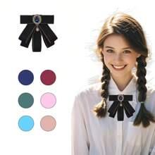 Um Conjunto de Gravatas e Gravatas Borboleta Fashionáveis e Personalizadas para Meninos e Meninas, Uniformes Escolares, Cosplay, Uso Casual Diário, Roupas de Festa, Gravatas, Gravatas Borboleta