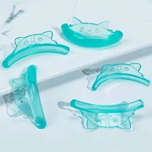 Libeauty Lash Lift Shield，10 件睫毛提升垫，睫毛提升垫，5 种尺寸，新设计，适合眼睛形状，硅胶提升垫用于睫毛烫发 - 彩色 - 查看 10