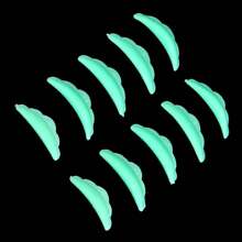 10 Pieces Reusable Eyelash Lifting Kit Silicone Laminating Pad 3D Eyelash Perming Rods Extension Curling Pad Makeup Tool