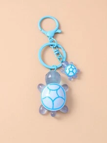 1pc Cute Turtle Shaped Keychain For Women, Everyday Accessory School Cartoon Car Accessories Goth Y2k Halloween Accessories Teachers Day Christmas Gift Ideas Bag Lanyards With Id Holder Car Accessories Bag Charms