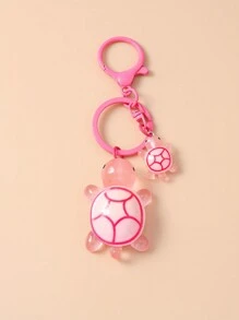 1pc Cute Turtle Shaped Keychain For Women, Everyday Accessory School Cartoon Car Accessories Goth Y2k Halloween Accessories Teachers Day Christmas Gift Ideas Bag Lanyards With Id Holder Car Accessories Bag Charms