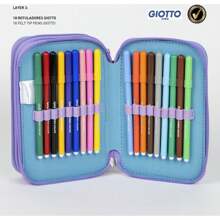 Disney Giotto 冰雪奇緣配件鉛筆盒 - 冰雪奇緣設計 - 堅固便攜鉛筆盒 - Giotto Accessories - 藍色 - 查看 5