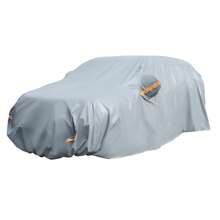 HaroldDol Car Cover For Land Rover Range Rover Sport, Waterproof Car Cover, 4 Layer Car Cover The Best Gift/Present For Family&Friends Happy Christmas - Silver Grey - View 2