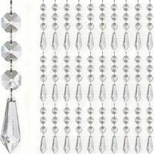 30 قطعة من الأعمدة البلورية الأكريليكية الجليدية، ديكورات شتوية على شكل أشجار، زخارف بلورية معلقة، لأجراس الإنارة، ديكورات الزهور، لديكور المنزل والغرفة والمكتب، لديكور الزفاف والنوافذ والمنزل في أعياد الحب والسنة الجديدة والفصح وعيد الأم وعيد الميلاد