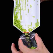 100 Peças Sacos Plásticos Selados com Zíper, Bolsa de Armazenamento de Plástico Transparente, Ferramenta para Pintura de Diamante, Pequena Joia, Embalagem de Alimentos, Sacos de Fechamento com Zíper Reusáveis