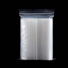 100 Peças Sacos Plásticos Selados com Zíper, Bolsa de Armazenamento de Plástico Transparente, Ferramenta para Pintura de Diamante, Pequena Joia, Embalagem de Alimentos, Sacos de Fechamento com Zíper Reusáveis