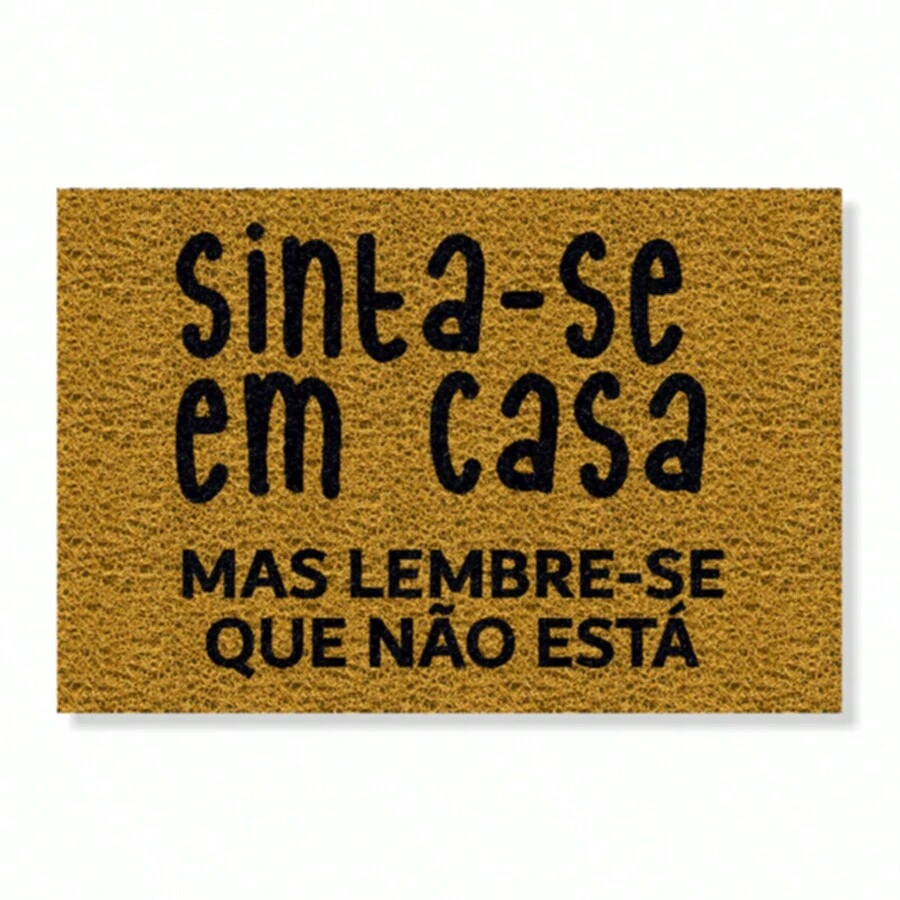 Entrance Mat Doormat Feel At Home - 金色 - 查看 1
