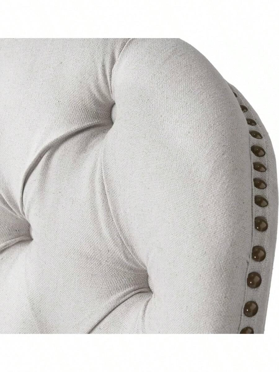 Christopher Knight Home Alfred Natural Fabric Club Chair With Ottoman, Beige, Black, 35D X 32W X