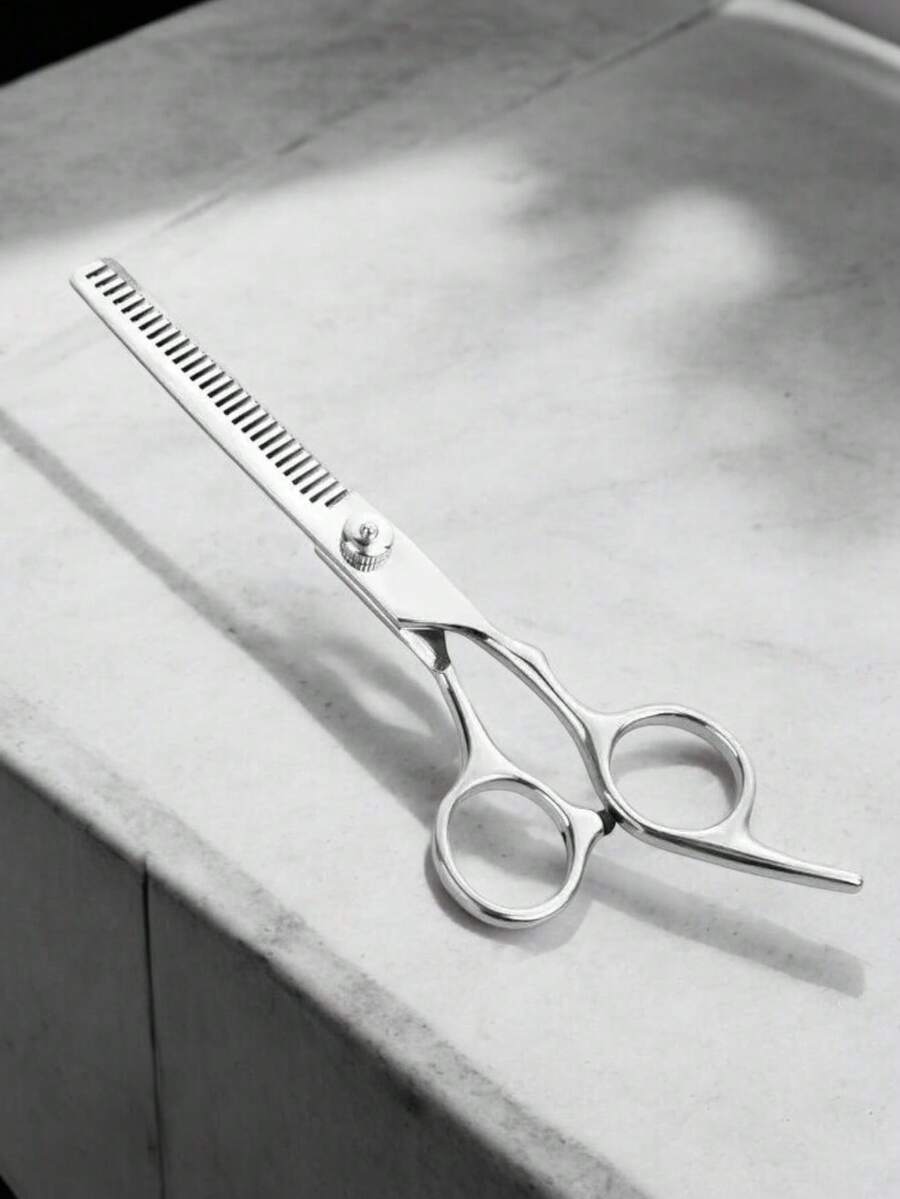 Professional Hairdressing Scissors Laser Thinning Shear Barber Shop Stainless Steel - 彩色 - 查看 1