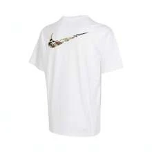 Nike 男式 AS M NK TEE M90 GRASSROOT GCELT-100 短袖针织圆领 T 恤 - 白色 - 查看 2