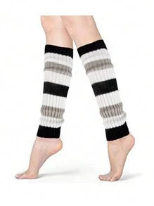 1/3 双女式霓虹纯色针织保暖秋冬，温暖优雅的腿袖舞会万圣节 - 多色 - 查看 33