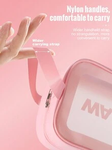 41pcs Makeup Brush Set Includes 25 Makeup Brushes (Powder Brush, Blush Brush, Highlighter Brush, Eyeshadow Brush, Eyeliner Brush, Contour Brush), 3 Makeup Sponges, 5 Triangle Makeup Sponges, 1 Waterproof Cosmetic Bag, 3 Finger Makeup Sponges, 3 Large Round Powder Puffs, 1 Eyelash Curler - Pink - View 5