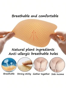 2 对粘性胸罩，露背无肩带胸罩聚拢，粘性隐形提升胸罩，婚礼聚拢胸罩，适合露背无钢圈晚礼服﻿ - 彩色 - 查看 11