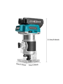 1 件电动木工修边机，手掌切割工具，手动工具修边机，木工修边机路由器工具，木工路由器，木工细木工，木工修边机，紧凑型木制手掌路由器，用于倒角木材或为木工挖孔 - 彩色 - 查看 8