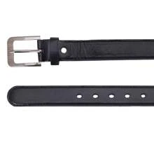 100% Natural Genuine Leather Belt For Men's Formal Wear - 黑色 - 查看 4