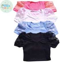 Young Girls Blouses - 白色 - 查看 1