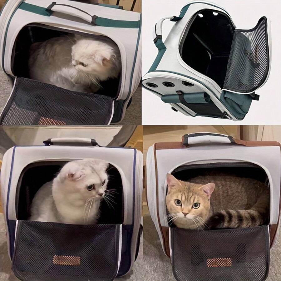 1 Pet Backpack That Can Carry 25 Pounds, Pet Carrying Bag, Carrier