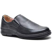 Comfort Leather Shoes - 黑色 - 查看 3