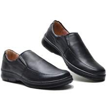 Comfort Leather Shoes - 黑色 - 查看 6
