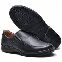Comfort Leather Shoes - 黑色 - 查看 7