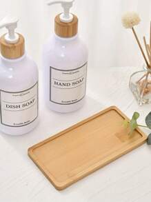 1 件竹制浴室托盘，波西米亚风多功能桌面收纳篮，适用于浴室家居浴室装饰浴室收纳盒秋季装饰返校 - 彩色 - 查看 5