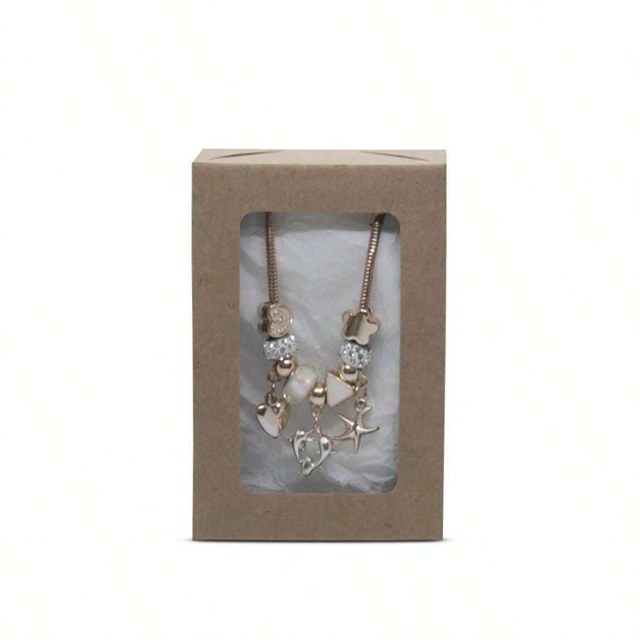 20 Cardboard Or Kraft Paper Boxes With Display - 12x8x4 - For Gifts, Cosmetics Or Crafts - Rỉ Nâu - Xem 1