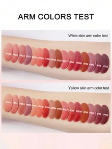 COLORKEY Son kem lì 2g Creamy Velvet Matte Lipstick chống dính dạng cốc - O104 - Xem 7