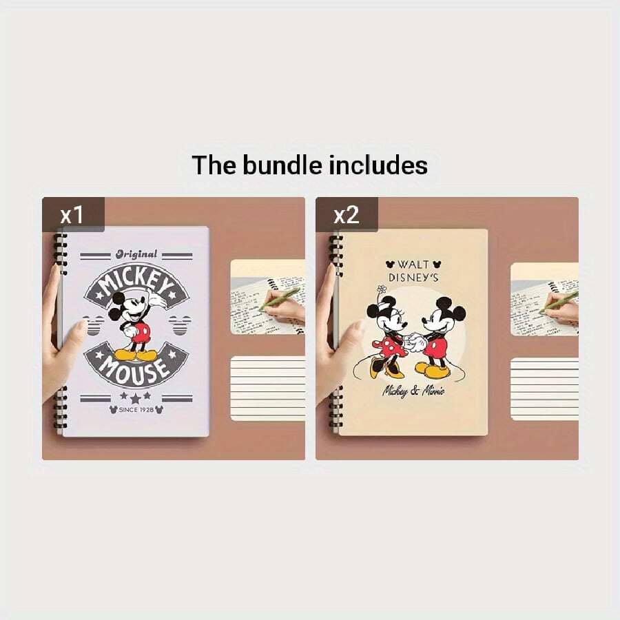 AOGER A5 Binder Notebook By UME Hard Cover, 1PC, 60 Perforated Loose