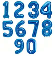 Balão Metalizado Diversas Cores Número 40cm Aniversário Festa