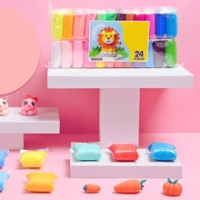 Ultralight Polymer Modeling Clay Set For DIY Crafts, Handmade, Colorful, Random Color (Random Packaging, Comes With 3 Randomly Selected Knife And Fork Models As Gifts) - Multicolor - View 5