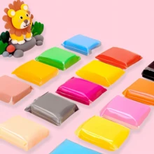 Ultralight Polymer Modeling Clay Set For DIY Crafts, Handmade, Colorful, Random Color (Random Packaging, Comes With 3 Randomly Selected Knife And Fork Models As Gifts) - Multicolor - View 4