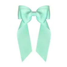Virginia Hair Bow Hairstyle Pastel Tones Elegant Luxury Fashion - 綠色 - 查看 1