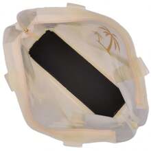 Bolsa de Praia Verão não molha Clube Praia Piscina Tenis Esporte - Branco - Visão 3