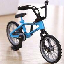 1pc Alloy Simulation Bicycle Model Toy, Creative Mini Finger Bicycle, 1:18 Random Delivery