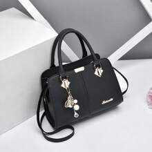 Small Purses And Handbags For Women Ladies Fashion Crossbody Bag Teenage Girls Top Handle Satchel Shoulder Bags Small Totes Bags - 白色 - 查看 6