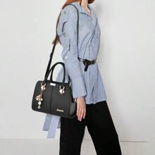 Small Purses And Handbags For Women Ladies Fashion Crossbody Bag Teenage Girls Top Handle Satchel Shoulder Bags Small Totes Bags - 白色 - 查看 4